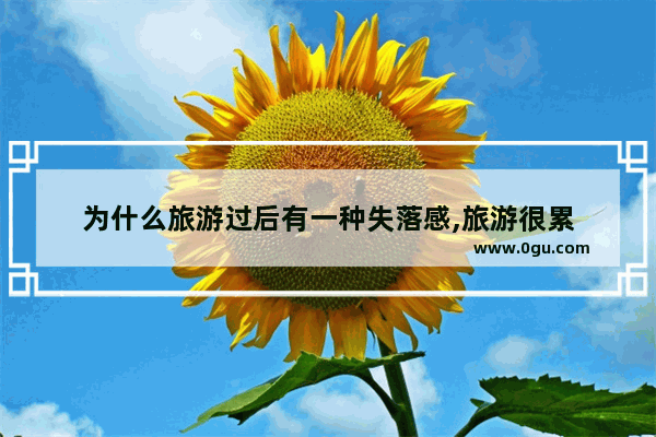 为什么旅游过后有一种失落感,旅游很累