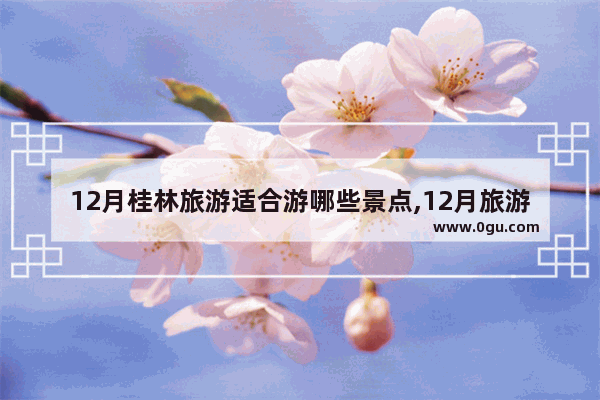 12月桂林旅游适合游哪些景点,12月旅游景点