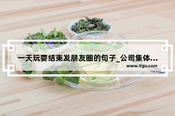 一天玩耍结束发朋友圈的句子_公司集体出去游玩发朋友圈的句子