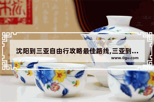 沈阳到三亚自由行攻略最佳路线,三亚到三亚旅游攻略