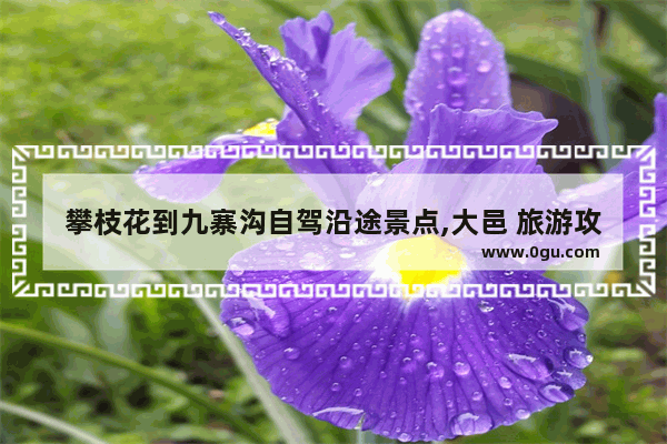 攀枝花到九寨沟自驾沿途景点,大邑 旅游攻略