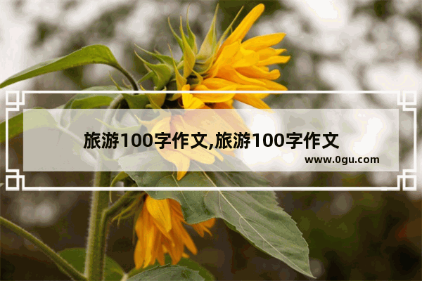 旅游100字作文,旅游100字作文