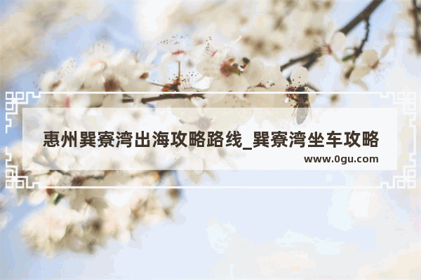 惠州巽寮湾出海攻略路线_巽寮湾坐车攻略