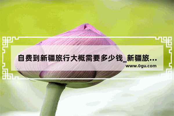 自费到新疆旅行大概需要多少钱_新疆旅游价格是多少
