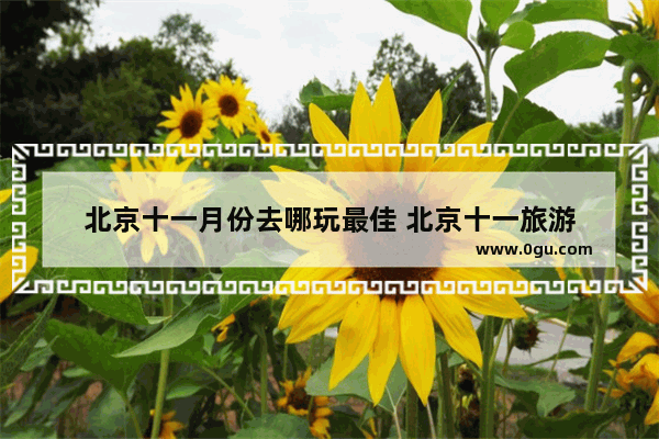 北京十一月份去哪玩最佳 北京十一旅游