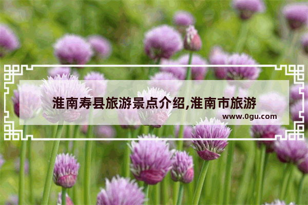 淮南寿县旅游景点介绍,淮南市旅游