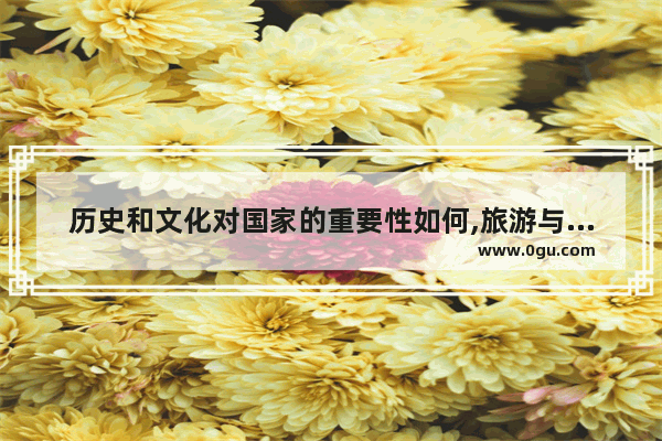 历史和文化对国家的重要性如何,旅游与文化的关系