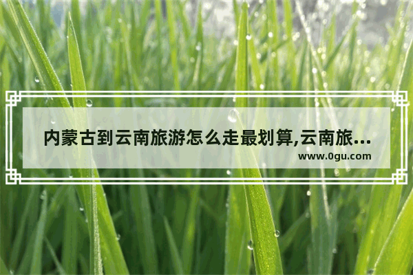 内蒙古到云南旅游怎么走最划算,云南旅游租车