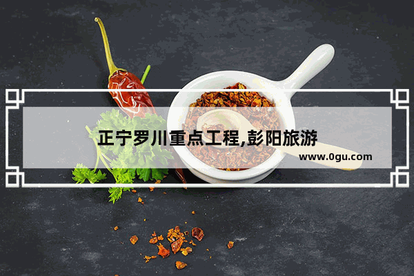 正宁罗川重点工程,彭阳旅游