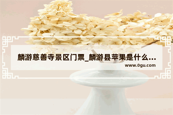 麟游慈善寺景区门票_麟游县苹果是什么品种