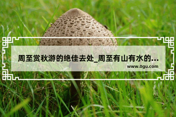 周至赏秋游的绝佳去处_周至有山有水的旅游景点