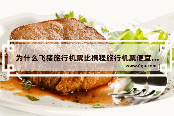 为什么飞猪旅行机票比携程旅行机票便宜_怎样旅游最省钱