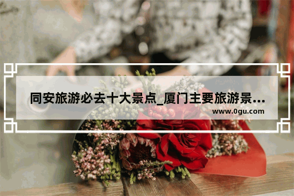 同安旅游必去十大景点_厦门主要旅游景点有哪些