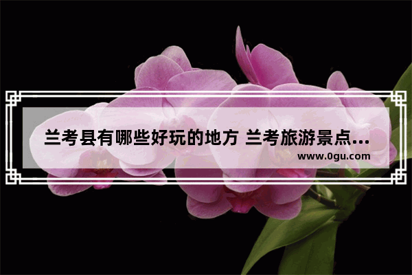 兰考县有哪些好玩的地方 兰考旅游景点都有哪些