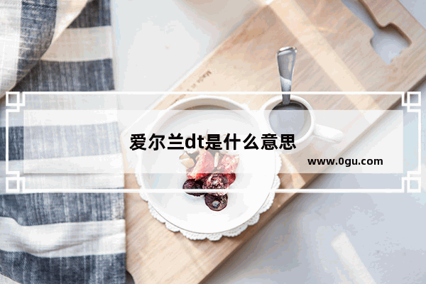 爱尔兰dt是什么意思