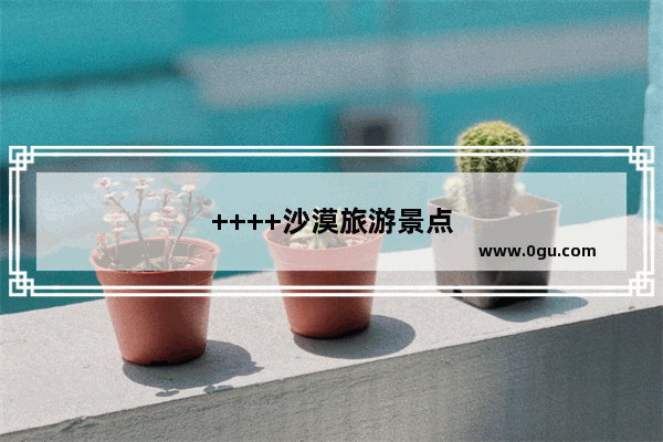 ++++沙漠旅游景点