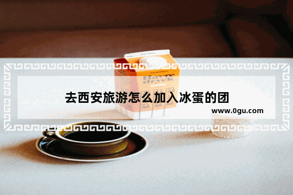 去西安旅游怎么加入冰蛋的团