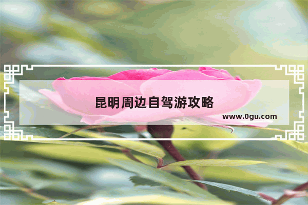 昆明周边自驾游攻略