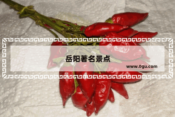 岳阳著名景点