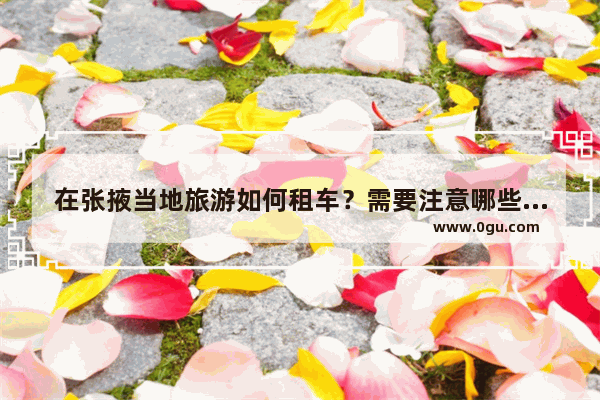 在张掖当地旅游如何租车？需要注意哪些问题