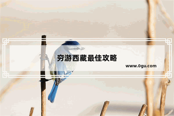 穷游西藏最佳攻略