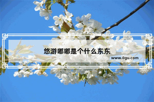 悠游嘟嘟是个什么东东
