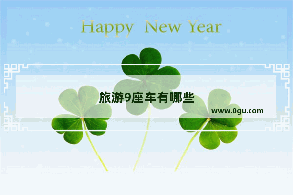 旅游9座车有哪些