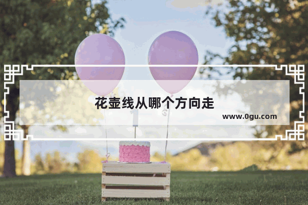 花壶线从哪个方向走