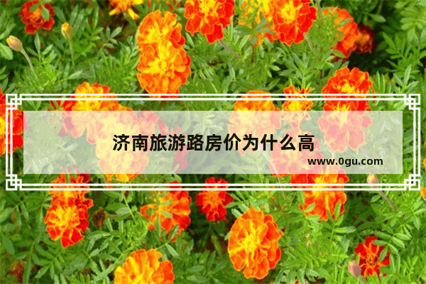 济南旅游路房价为什么高