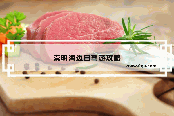 崇明海边自驾游攻略