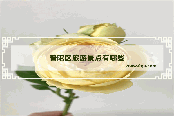 普陀区旅游景点有哪些