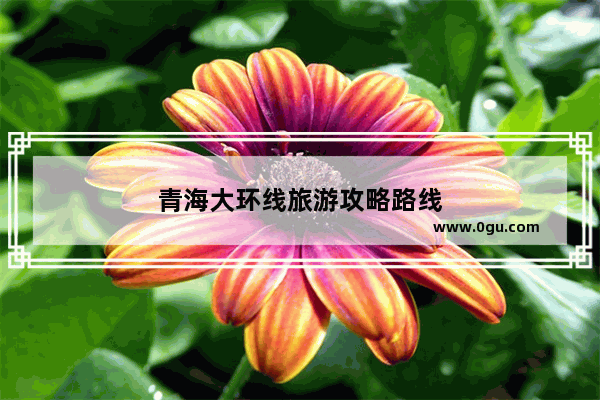 青海大环线旅游攻略路线