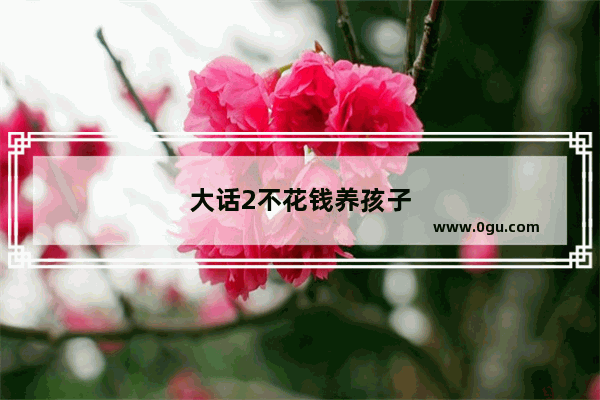 大话2不花钱养孩子