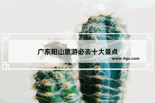广东阳山旅游必去十大景点