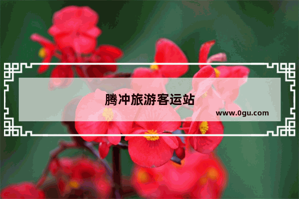 腾冲旅游客运站