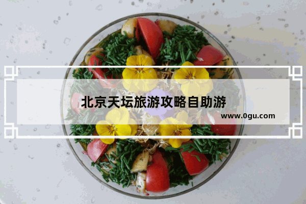 北京天坛旅游攻略自助游