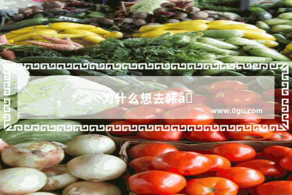 为什么想去韩国旅游的英语作文