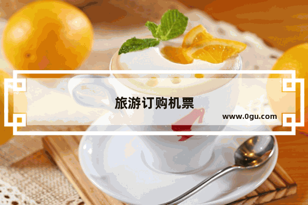 旅游订购机票
