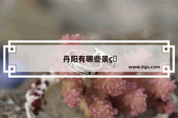 丹阳有哪些景点