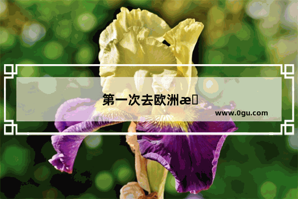 第一次去欧洲旅行是什么样的感受和体验