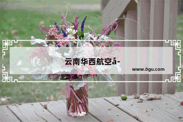 云南华西航空学院怎么样