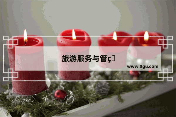 旅游服务与管理是学什么的