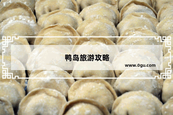 鸭岛旅游攻略