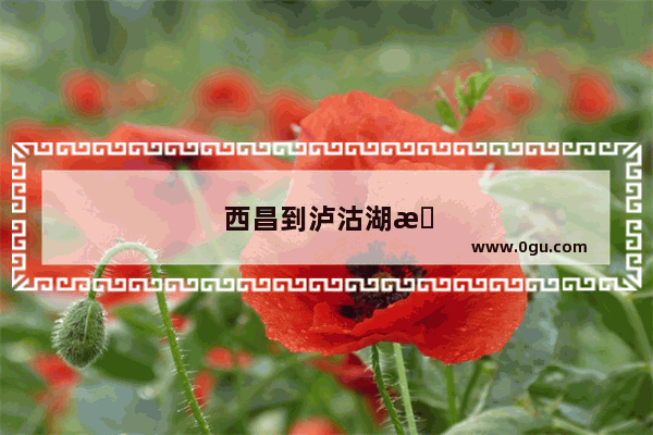 西昌到泸沽湖最快方法