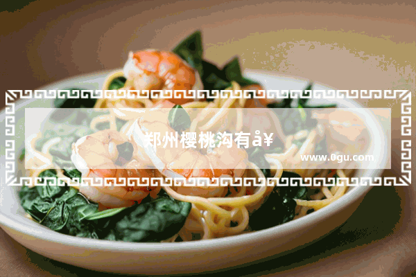 郑州樱桃沟有好玩的吗