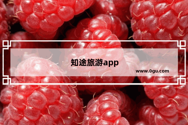 知途旅游app