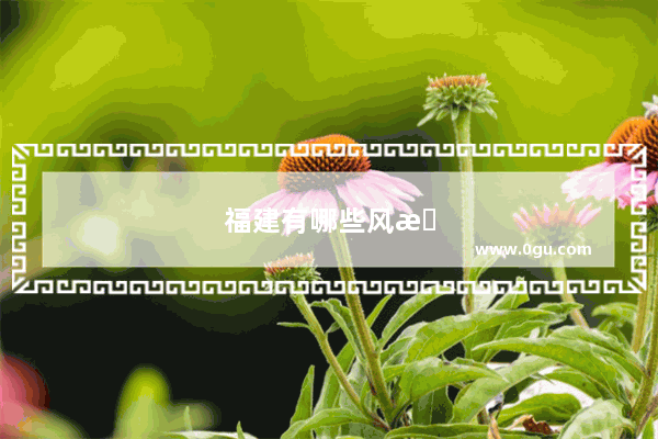 福建有哪些风景名胜