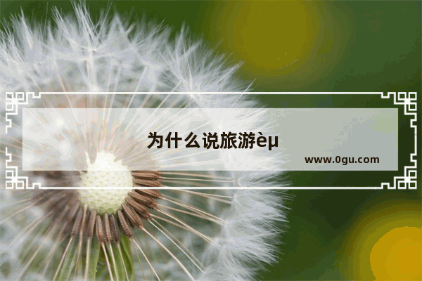 为什么说旅游资源是一个发展的概念？为什么说