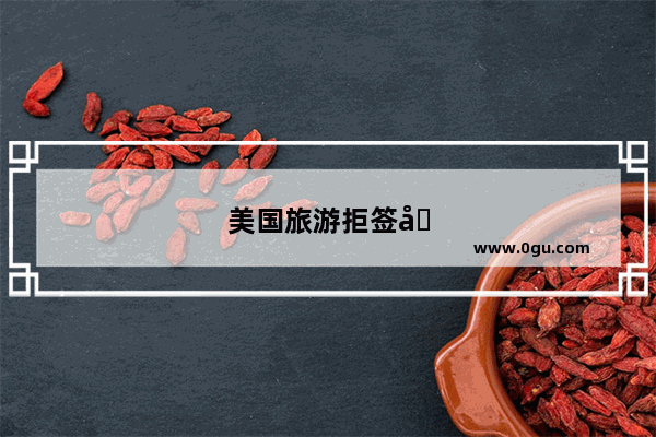 美国旅游拒签原因分析