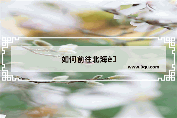 如何前往北海道